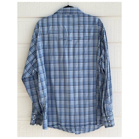 VTG Wrangler 1990's pearl snap western shirt 2X - Picture 2 of 6